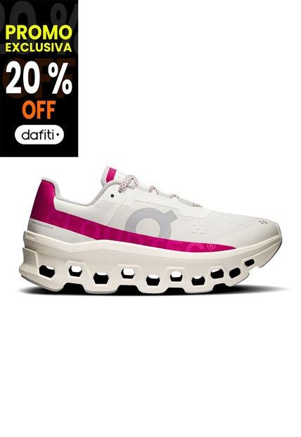 Tenis On De Mujer Cloudmonster 3WD10104038-7 Blanco