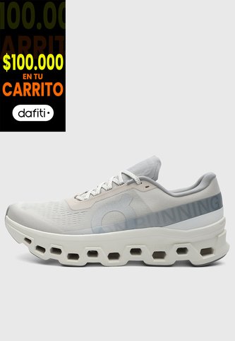 Tenis Running On Running Cloudmonster 1 Gris Claro ON RUNNING