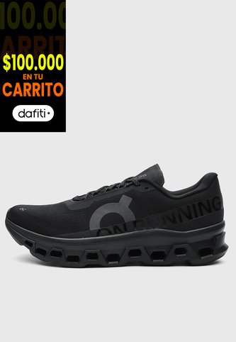 Tenis Running On Running Cloudmonster 1 Negro ON RUNNING