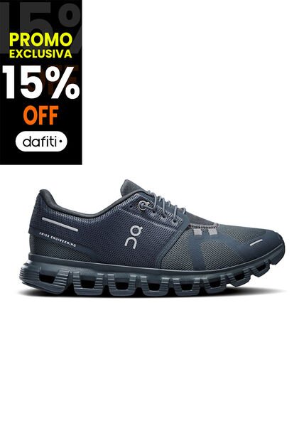 Tenis On De Mujer Cloud 6 3WF10061580-7.5 Negro
