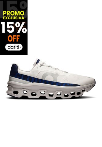 Tenis On De Hombre Cloudmonster Club-t 3MD10091113-11 Blanco ON RUNNING