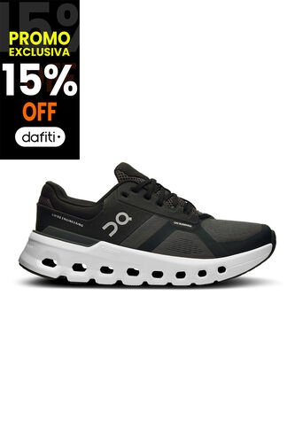 Tenis On De Mujer Cloudrunner 2 Wide 3WE10340264-8 Negro ON RUNNING