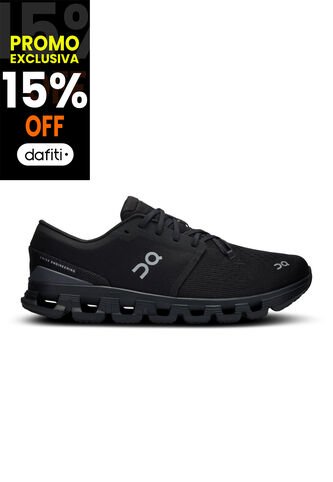 Tenis On  De Hombre Cloud X 4 3ME30040106-10.5 Negro ON RUNNING