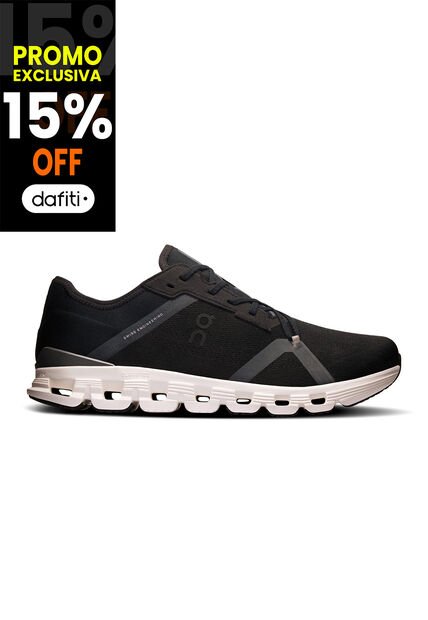 Tenis On Cloud X 4 Ad Mujer 3WF10170397-10  Negro