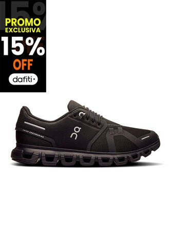 Tenis On Clous 6 Wp Mujer 3WF10061043-10  Negro ON RUNNING