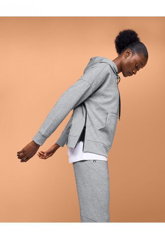 Sudadera On 3 Mujer 1WE11790423 W M Gris ON RUNNING