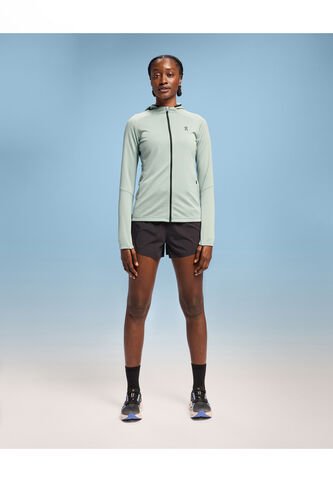 Hoodie On Climate Zip Mujer 1WE10331922 W L Azul ON RUNNING