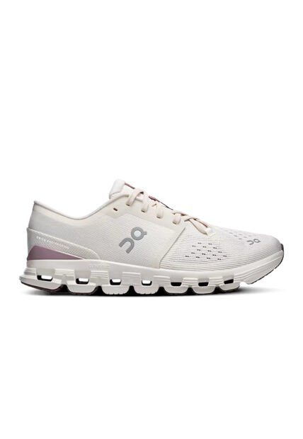 Tenis On Cloud X 4 Mujer-Blanco