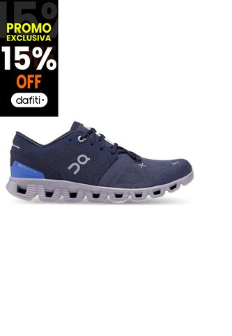 Tenis On Cloud X3 Mujer 60.98689-5.5 Azul ON RUNNING