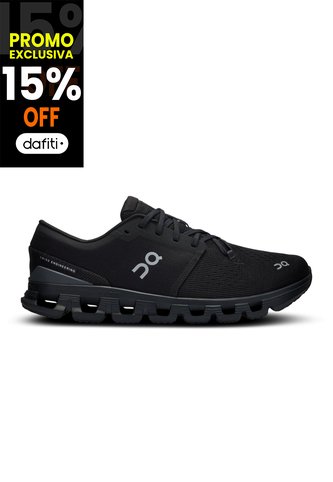 Tenis On  De Hombre Cloud X 4 3ME30040106-10.5 Negro ON RUNNING