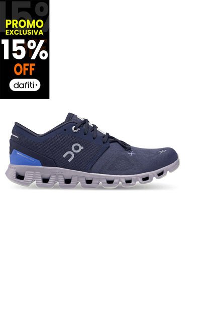 Zapatillas Cloud X3 Blue On Running 6098689