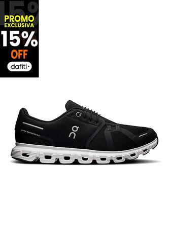 Tenis On Cloud 6 Hombre 3MF10070299-12 Negro ON RUNNING