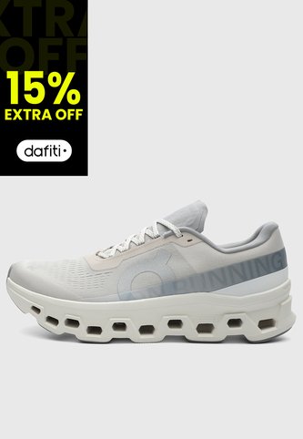 Tenis Running ON Cloudmonster 1 Gris Claro ON