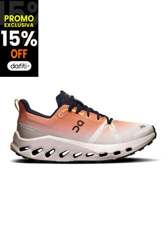 Tenis On Cloudsurfer Trail Mujer 3WE10293143-6 Naranja ON RUNNING