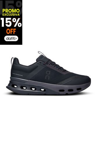 Tenis On Cloudnova X 1 Mujer 3WE30410106-7  Negro  ON RUNNING