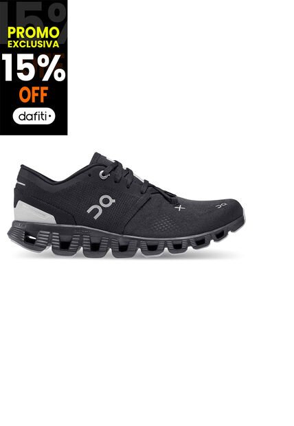 Tenis On Cloud X3 Mujer 60.98696 W 5.5 Negro