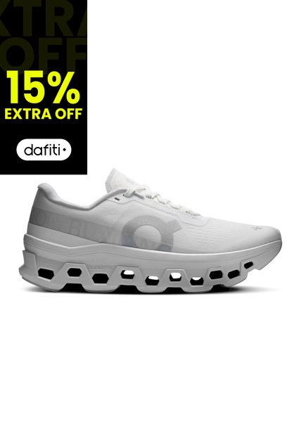 Tenis On Cloudmonster 1 Mujer-Blanco/Gris
