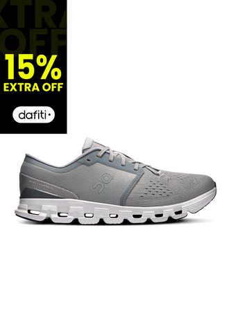 Tenis On Cloud X 4 Hombre-Gris ON RUNNING