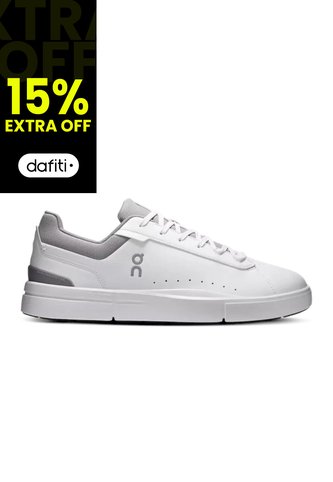 Tenis On The Roger Advantage Hombre-Blanco/Gris ON RUNNING