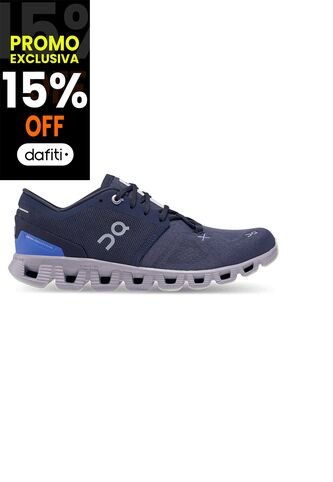 Tenis On Cloud X3 Mujer 60.98689-5.5 Azul ON RUNNING