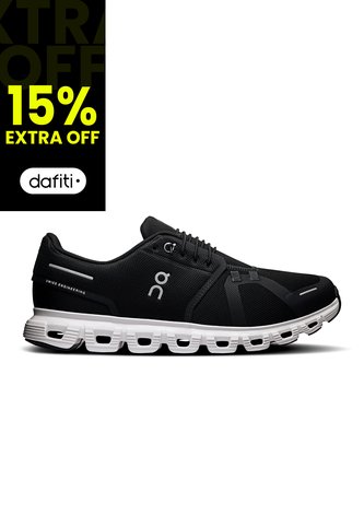 Tenis On Clous 6 Wp Mujer 3WF10060299-6.5  Negro ON RUNNING