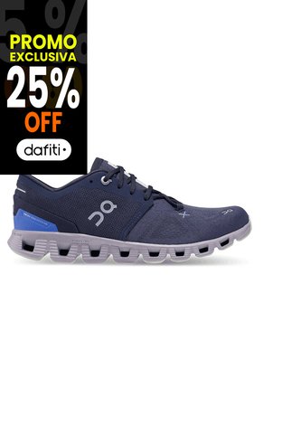 Zapatillas Cloud X3 Blue On Running 6098689 ON