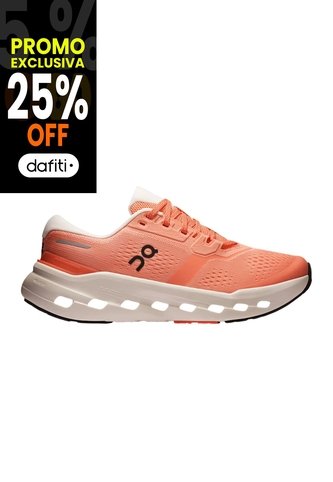 Tenis On De Mujer Cloudrunner 3 3WG10054728-7.5 Naranja ON