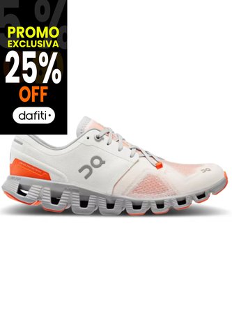 Tenis On Cloud X 3 Mujer 60.98252 Blanco ON