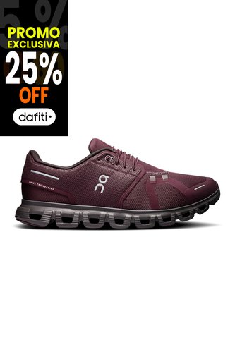 Tenis On De Hombre Cloud 6 3MF10072634-9 Morado ON