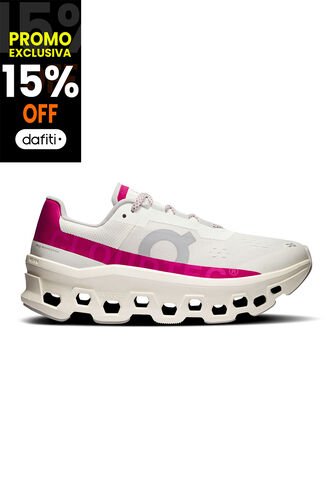 Tenis On De Mujer Cloudmonster 3WD10104038-7 Blanco ON RUNNING