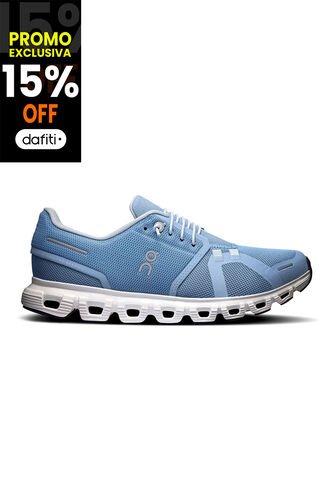 Tenis On Clous 6 Wp Mujer 3WF10061508-10  Azul  ON RUNNING