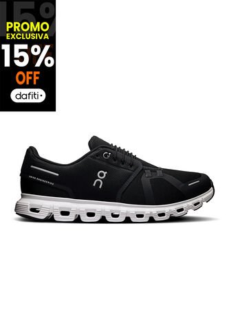 Tenis On Cloud 6 Hombre 3MF10070299-12 Negro ON RUNNING
