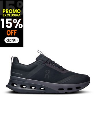 Tenis On Cloudnova X 1 Mujer 3WE30410106-7  Negro  ON RUNNING