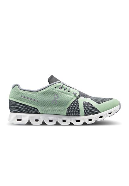 Zapatillas Cloud 5 Combo Green On Running 7998228