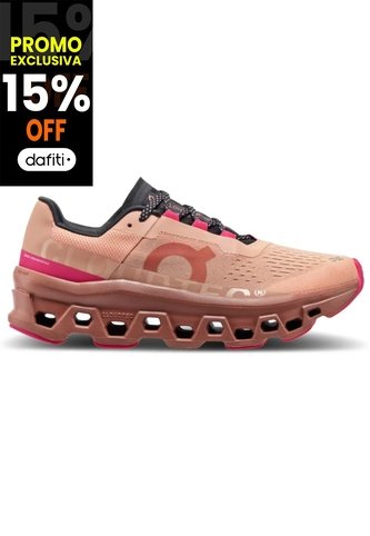 Tenis On Cloudmonster Mujer 61.98283 Naranja ON RUNNING