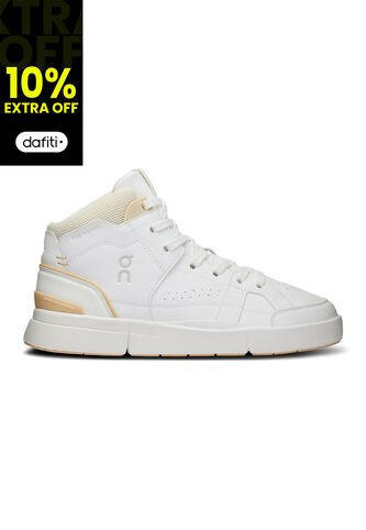 Tenis On The Roger Clubhouse Mid 2 Mujer 3WD11151533-8.5 Blanco ON RUNNING
