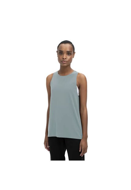 Camiseta Active Tank On Running Dama Verde