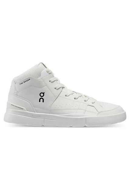 Zapatillas THE ROGER Clubhouse Mid On Running Mujer All White