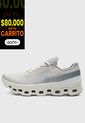 Tenis Running On Running Cloudmonster 1 Gris Claro de ON RUNNING