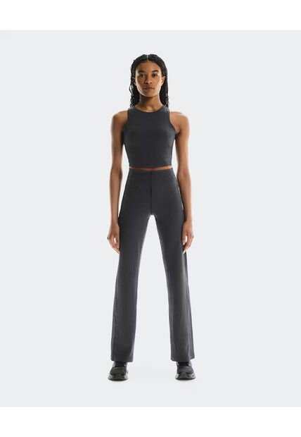 Pantalon On De Mujer All Day Ribbed 1WF30470080-S Negro