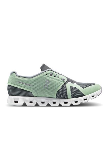Zapatillas Cloud 5 Combo Green On Running 7998228