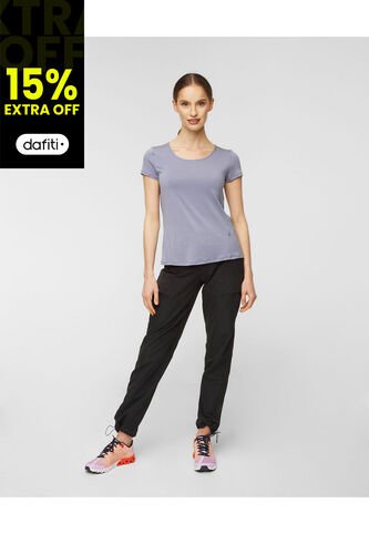 Camiseta Active-T Breathe On Running Dama Lila ON RUNNING