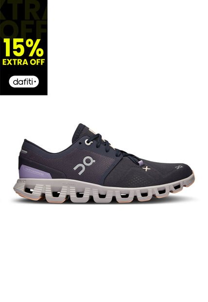 Tenis On Cloud X 3 Mujer 6098097-6.5 Negro