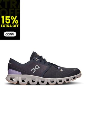 Tenis On Cloud X 3 Mujer 6098097-6.5 Negro