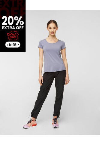 Camiseta Active-T Breathe On Running Dama Lila ON RUNNING