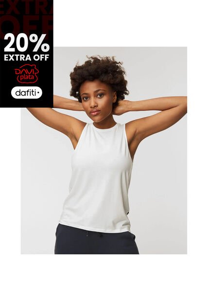 Top Active Tank 22800448W-M Blanco