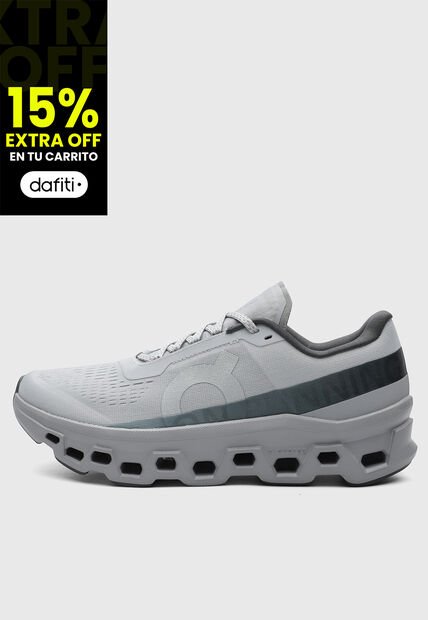 Tenis Running On Running Cloudmonster 1 Gris