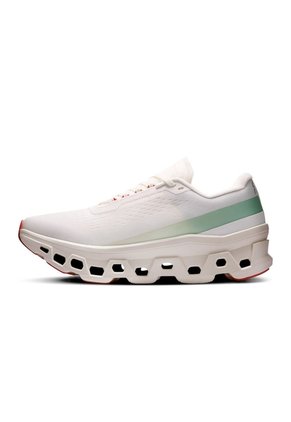 Tenis On Cloudmonster 1 Mujer-Beige/Verde