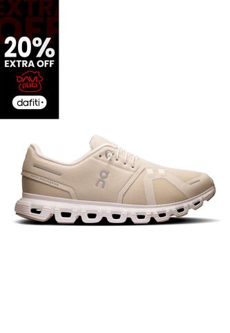 Tenis On Mujer Cloud 6 3WF10060755-6.5 Gris ON RUNNING