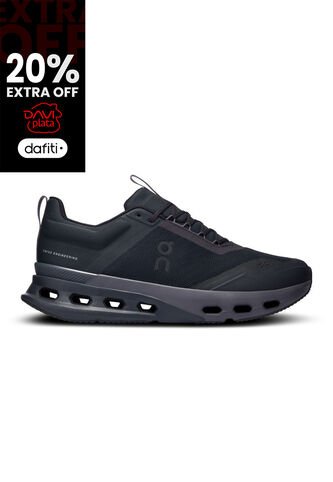 Tenis On Cloudnova X 1 Mujer 3WE30410106-7  Negro  ON RUNNING